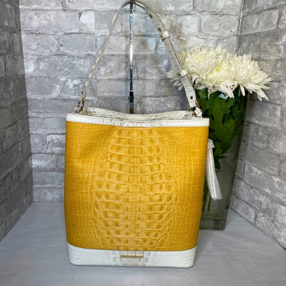 Brahmin Large Amelia Daydream White Bijou NWT